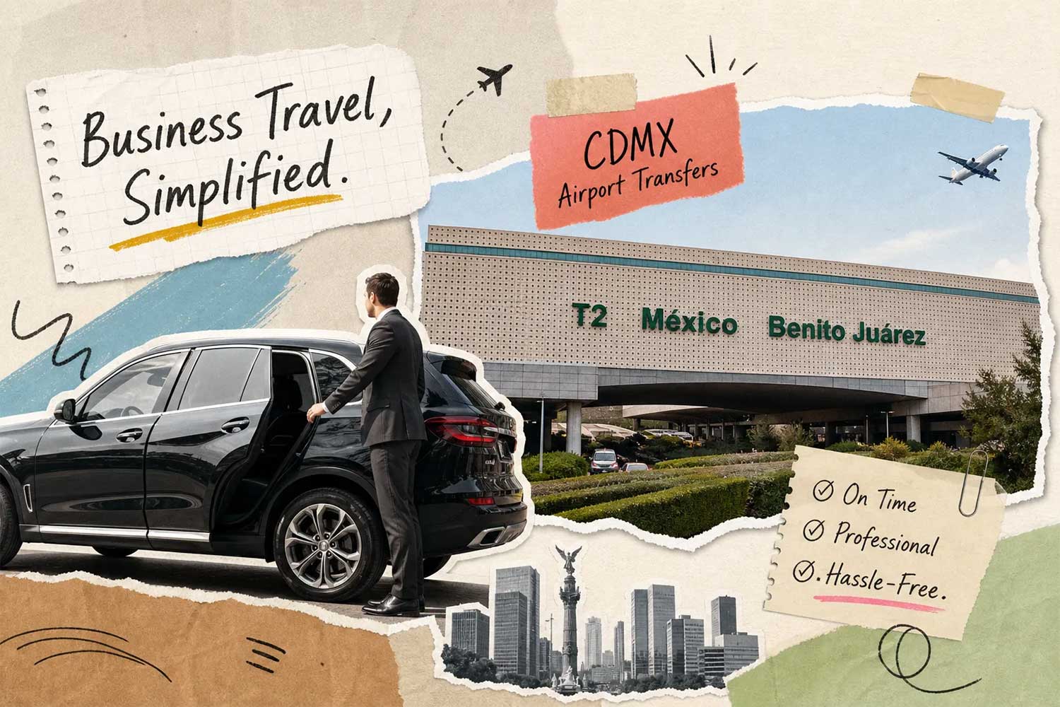 servicio de traslado aeropuerto ciudad de méxico para empresas internacionales