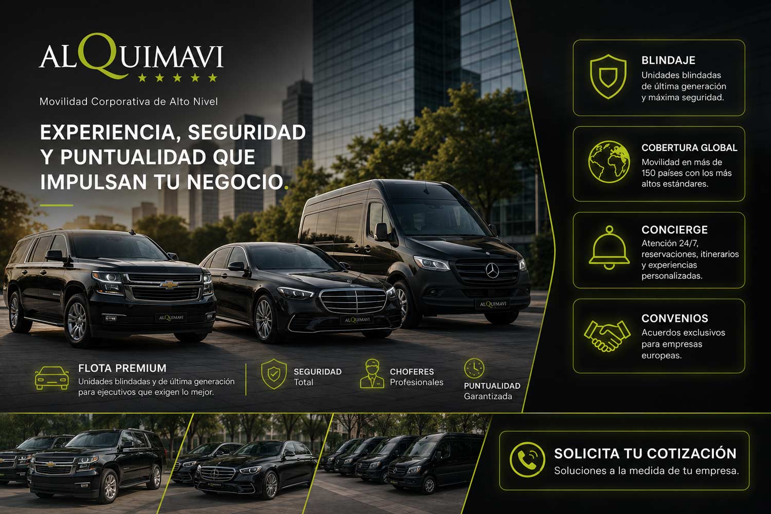 Ventajas de Alquimavi vs Otras Empresas de Movilidad Corporativa en CDMX