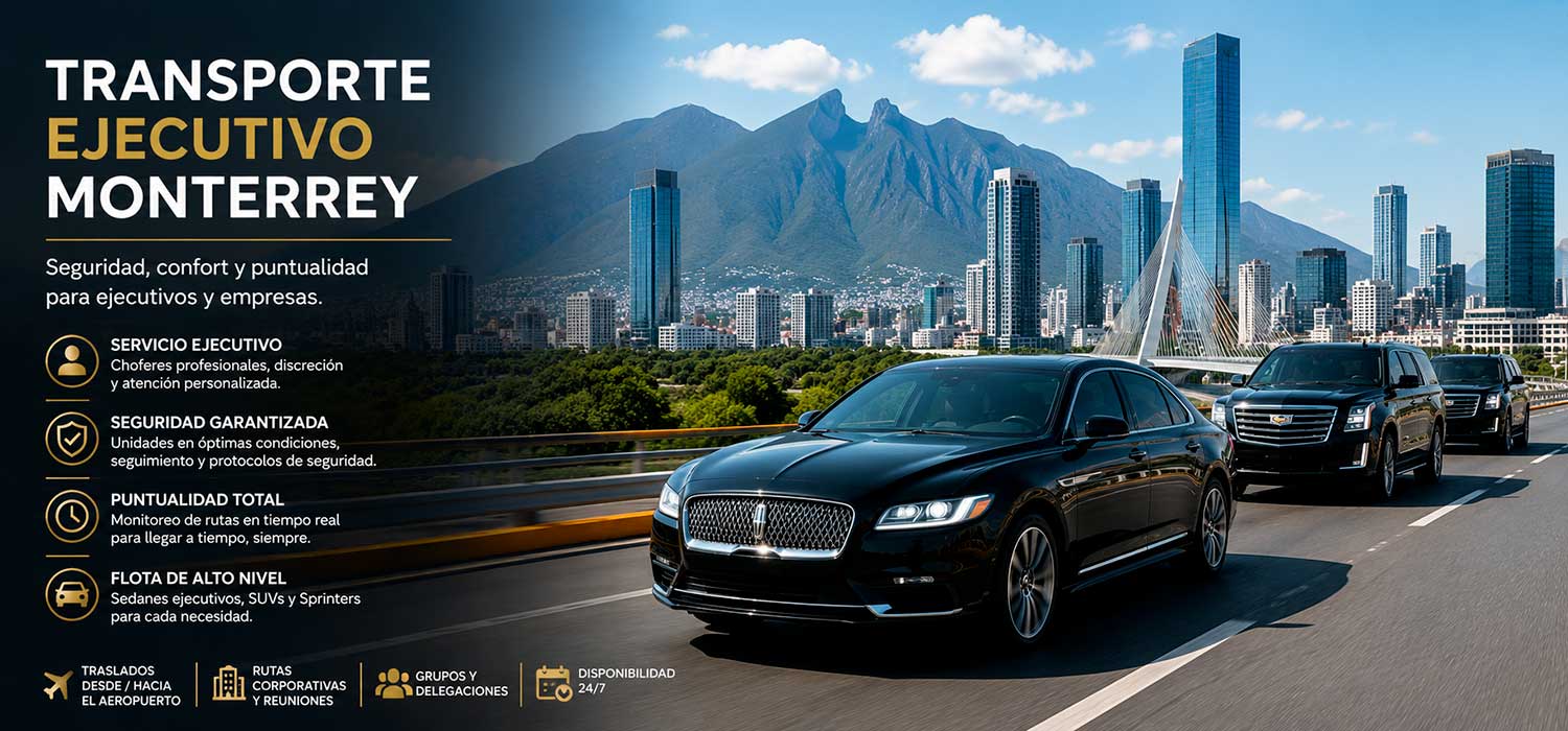 transporte ejecutivo en monterrey con Alquimavi